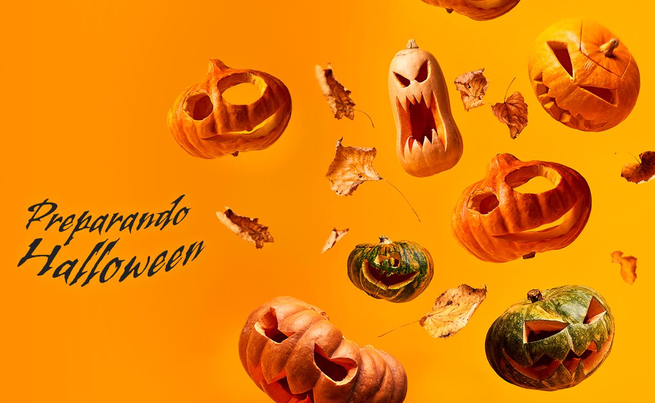 Preparando Halloween en Equinoccio Park