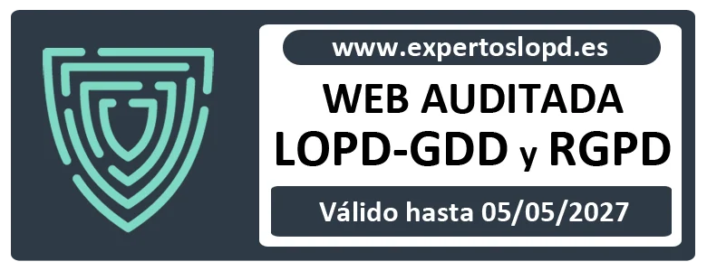 Página web certificada